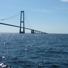 Brücke im Meer vor Dänemark