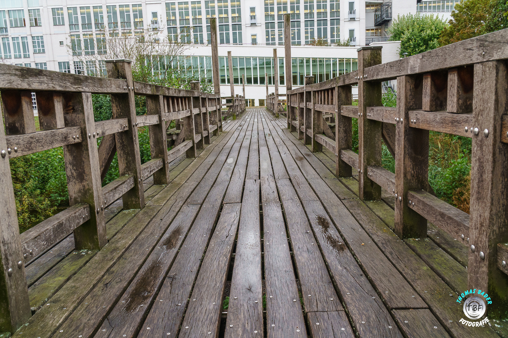 Brücke im  Museumspark ...