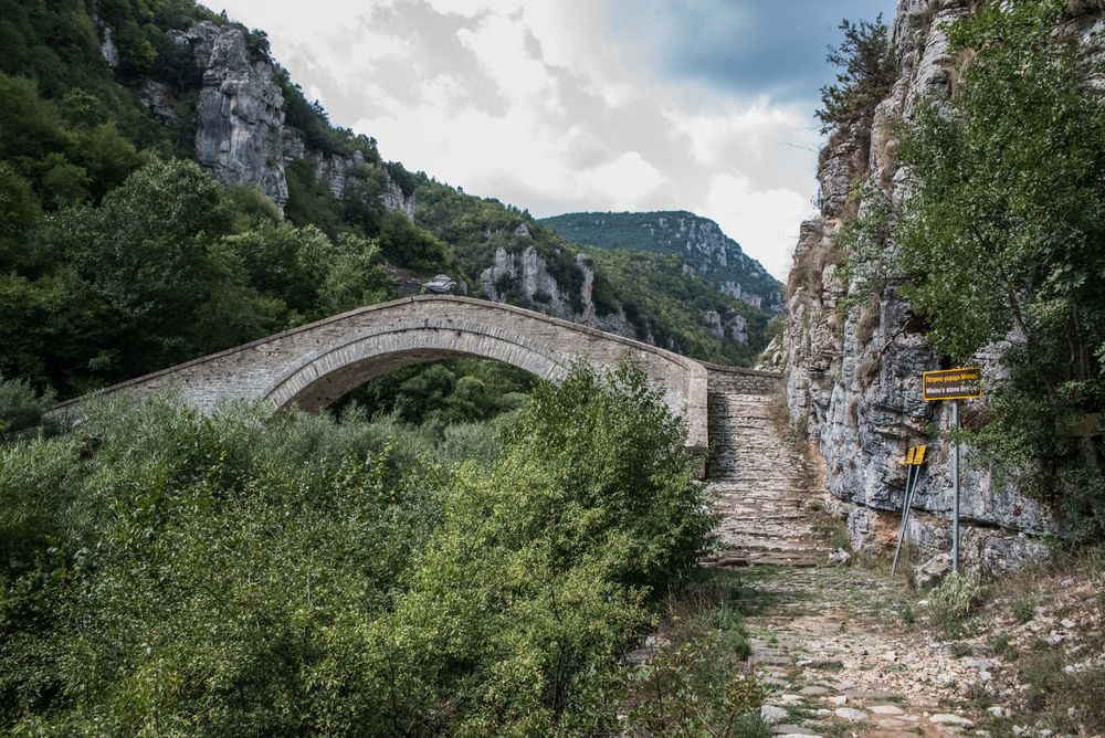 Brücke im Nationalpark