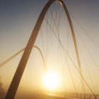 brücke im Nebel