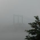 Brücke im Nebel