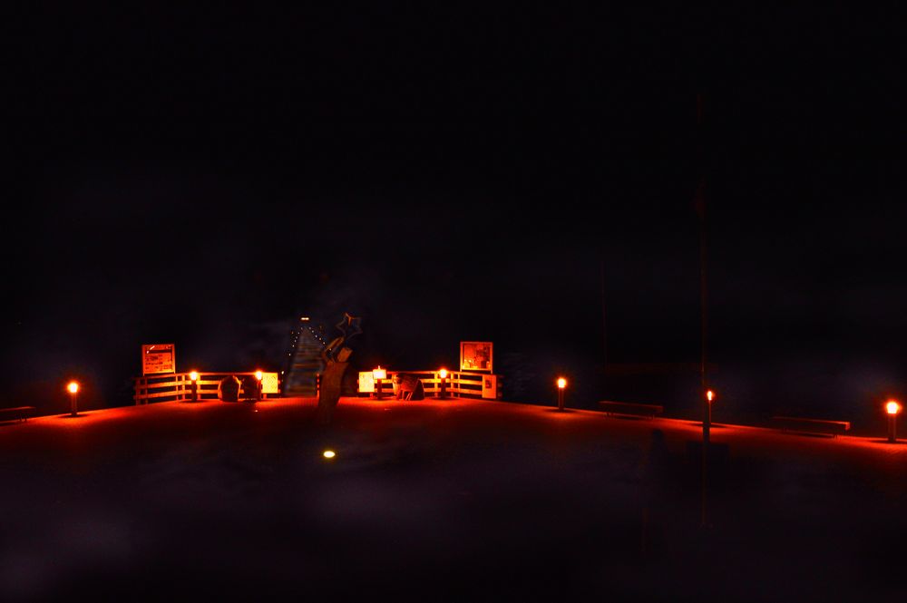 Brücke im Nebel von a Searcher 