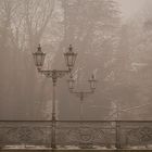 Brücke im Nebel 