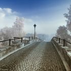 Brücke im Nebel IR