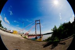 Brücke im nichts