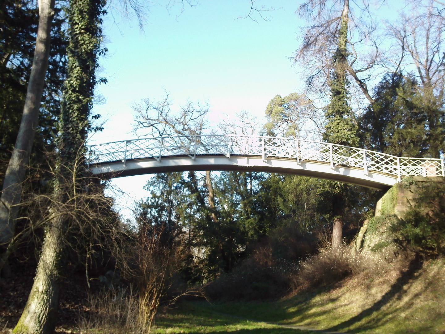 Brücke im Park