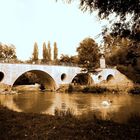 Brücke im Park