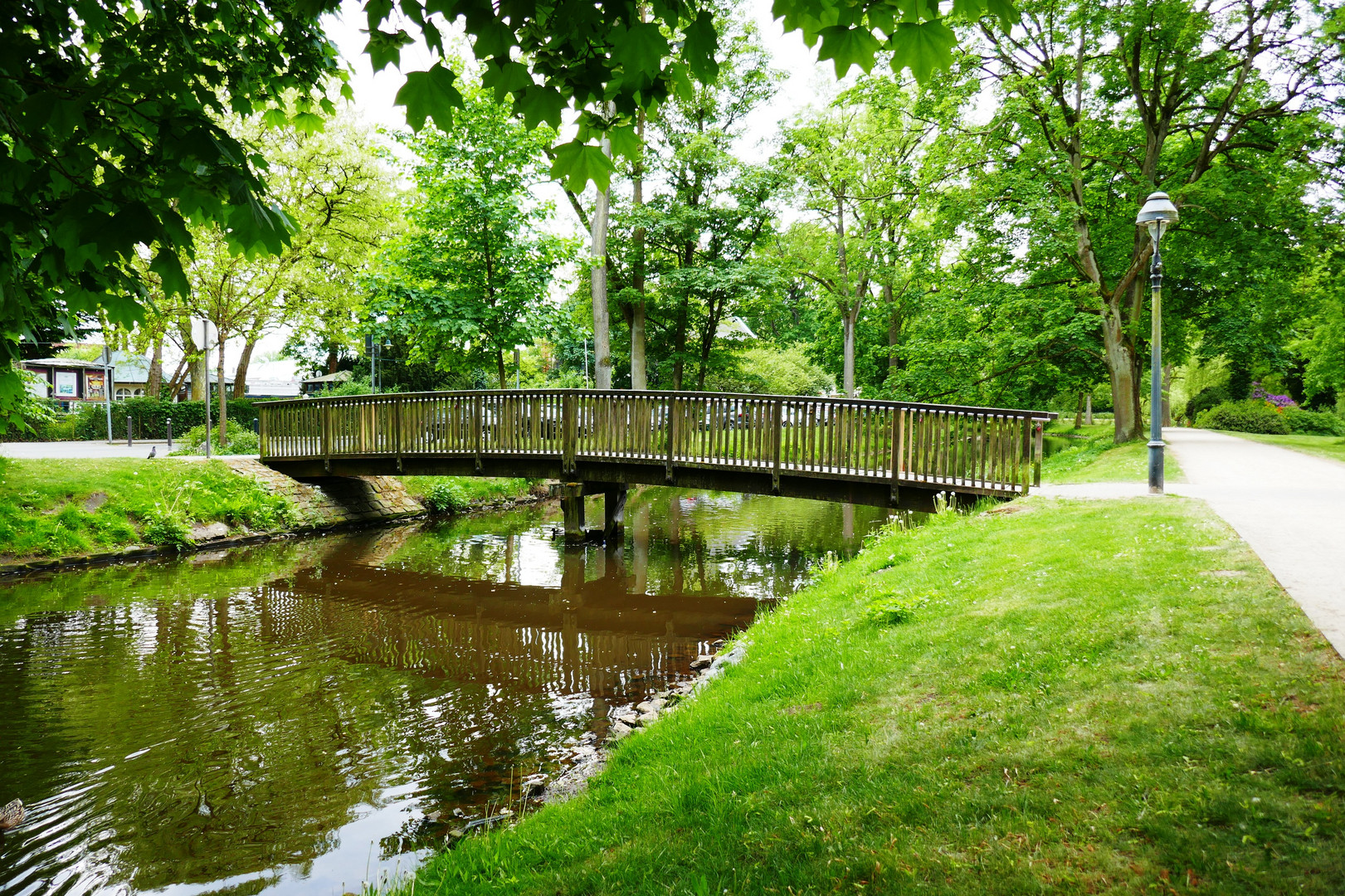 Brücke im Park