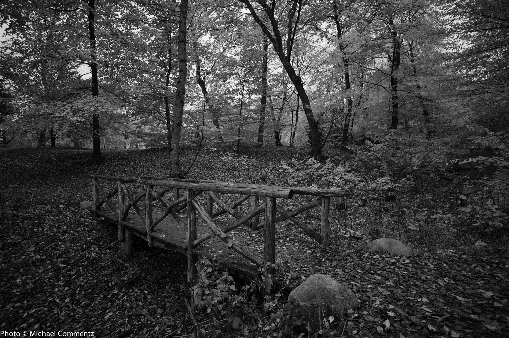 Brücke im Park