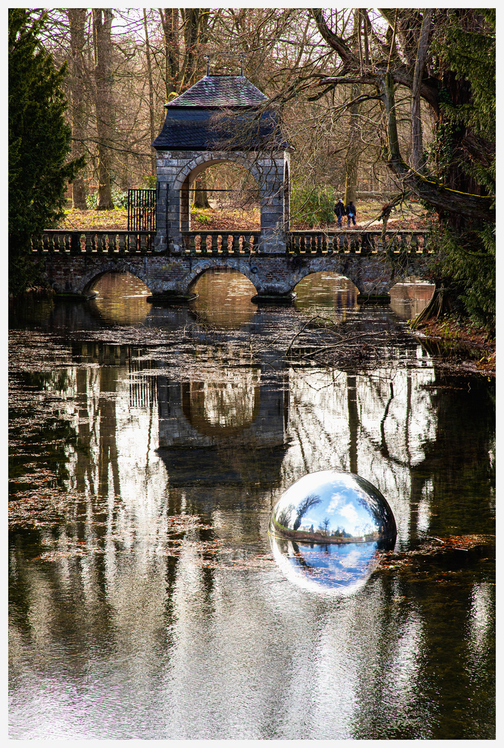  Brücke im Park von Schloss Dyck 