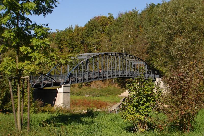 Brücke im Saaletal