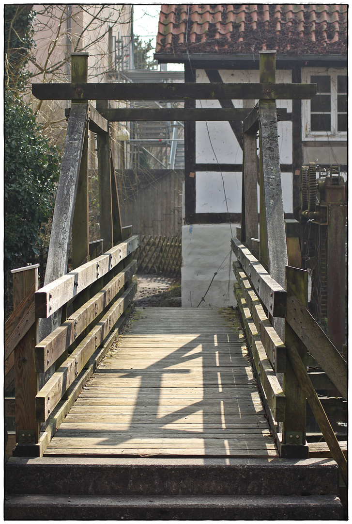 Brücke im Schloss Brake