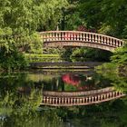 Brücke im Schloss Wolfsgarten