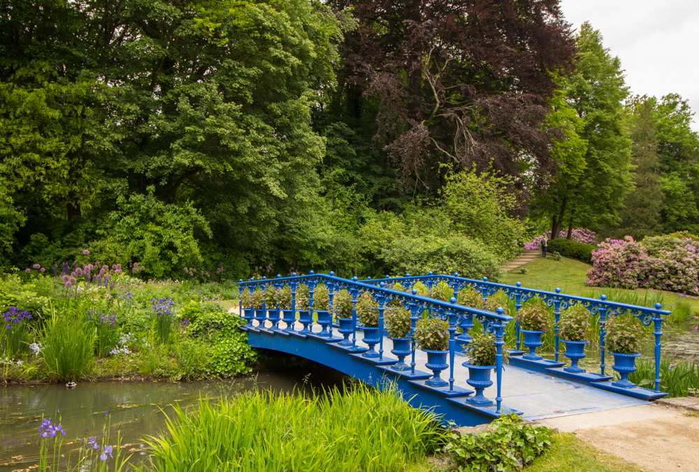 Brücke im Schloßpark Bad Muskau.