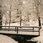 Brücke im Schnee