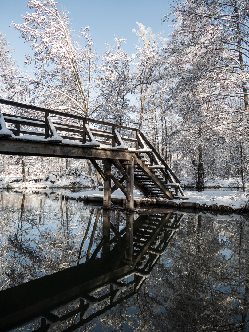 Brücke im Spreewald