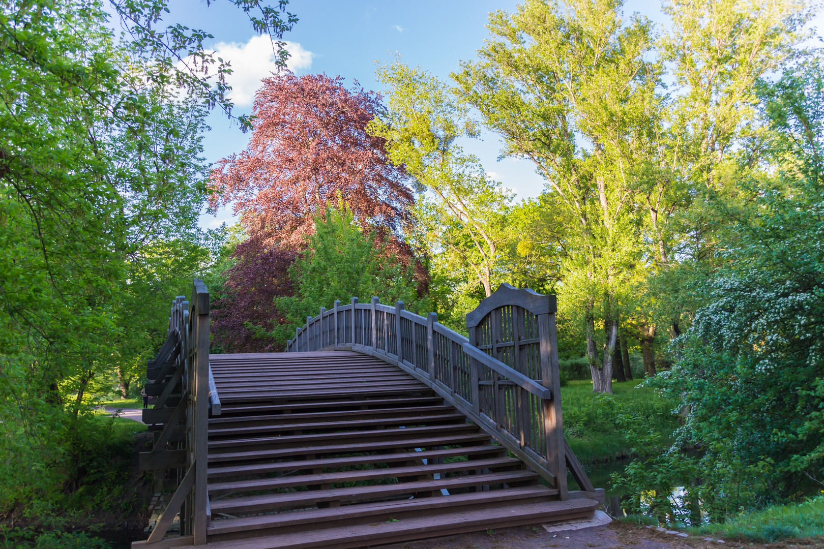 Brücke im Stadtpark