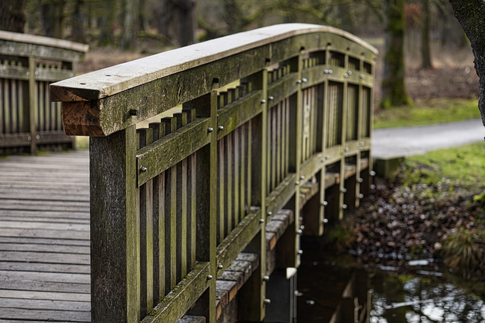 Brücke im Tierpark