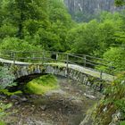 Brücke im Val Bavona (im Valle Maggia)