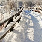 Brücke im Winter