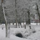 Brücke Im Winter