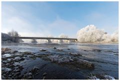 Brücke im Winter