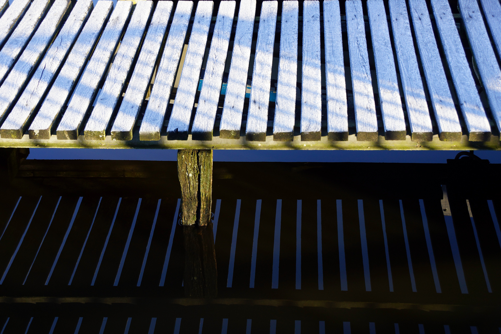 Brücke im Winter