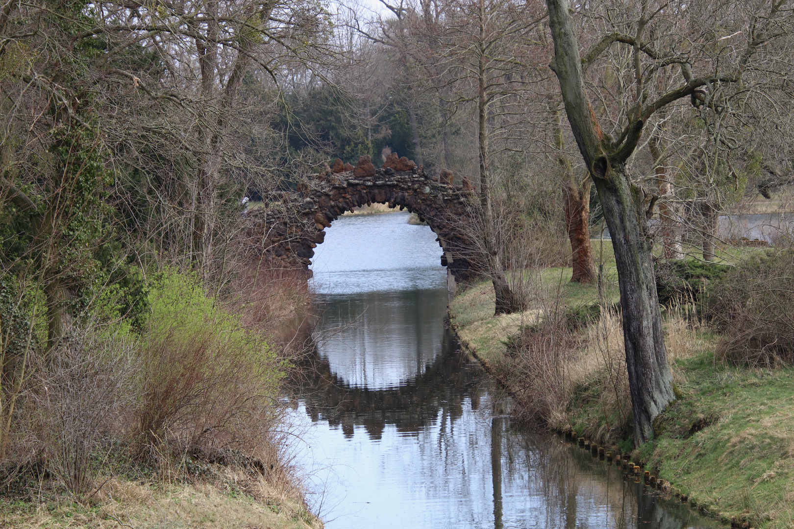 Brücke im Wörlitzer Park Foto & Bild landschaft, sonstiges, garten
