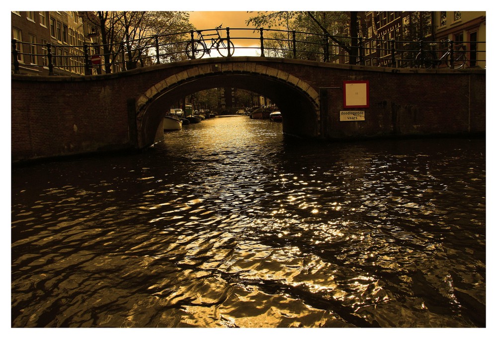 Brücke in Amsterdam