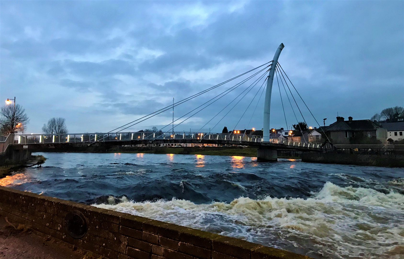 Brücke in Ballina, Co. Mayo