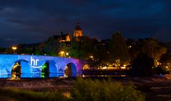 Brücke in Blau - Hessentag Wetzlar