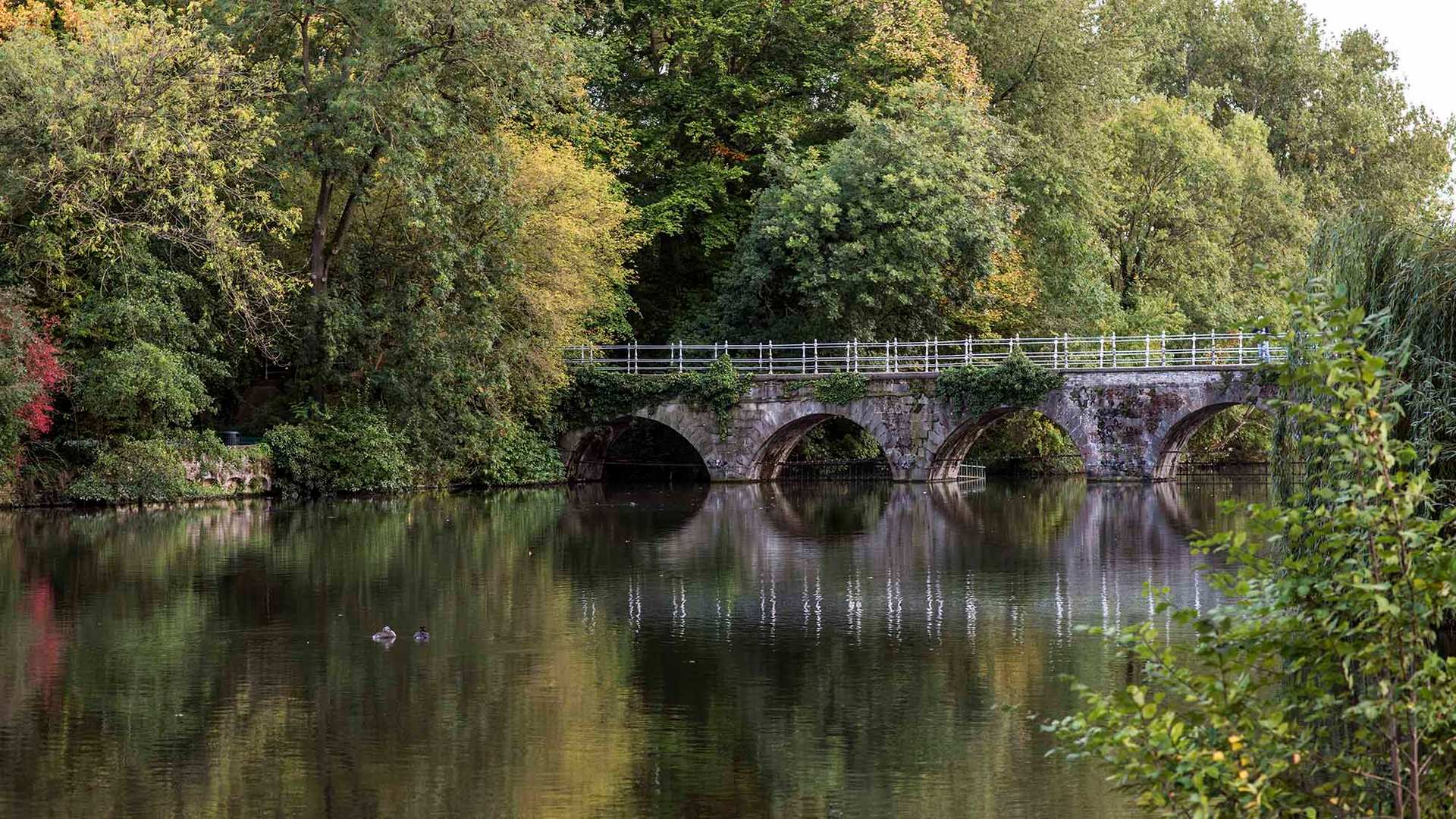 Brücke in Brügge, Belgien