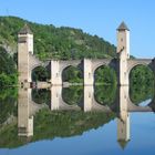 Brücke in Cahors Frankreich