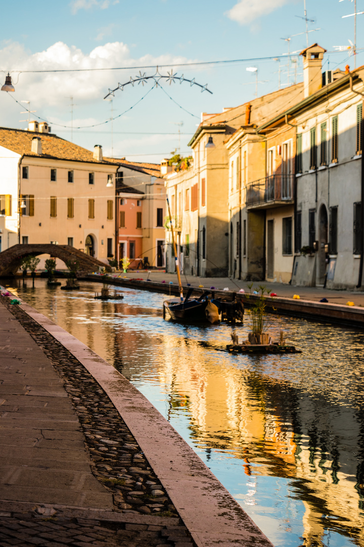 Bruecke in Comacchio