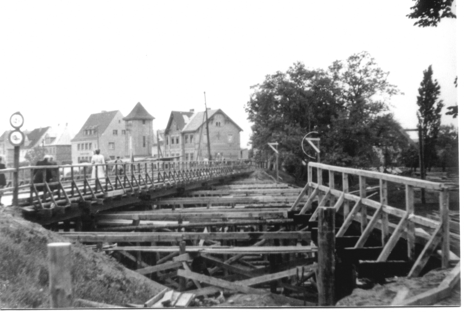 Brücke in den 50er Jahren