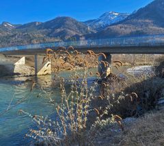 Brücke in den Bayerischen Alpen