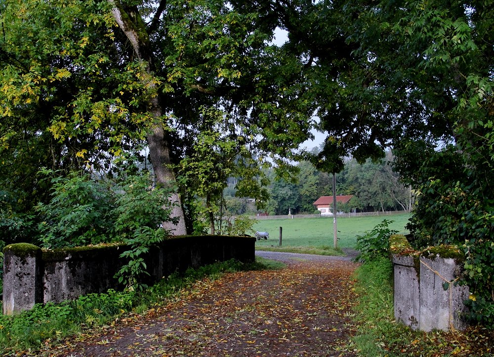 Brücke . in . den . Herbst