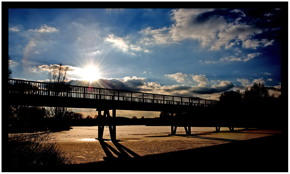 Brücke in der BUGA