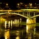 Brcke in der Nacht