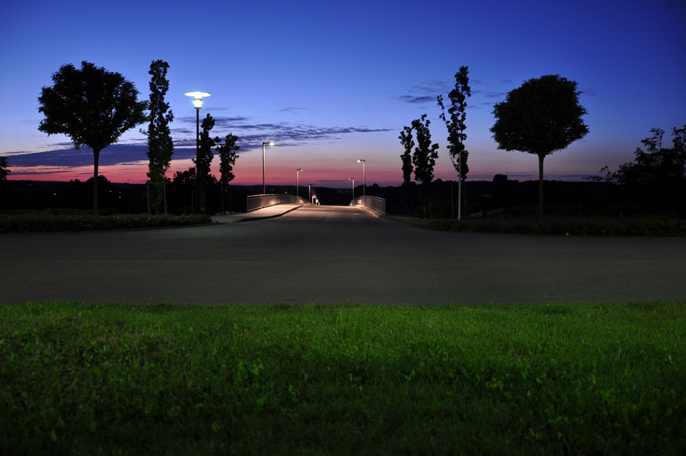 Brücke in der Nacht