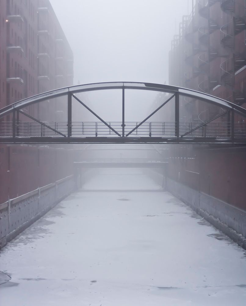 Brücke in der Speicherstadt