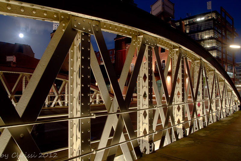 Brücke in der Speicherstadt