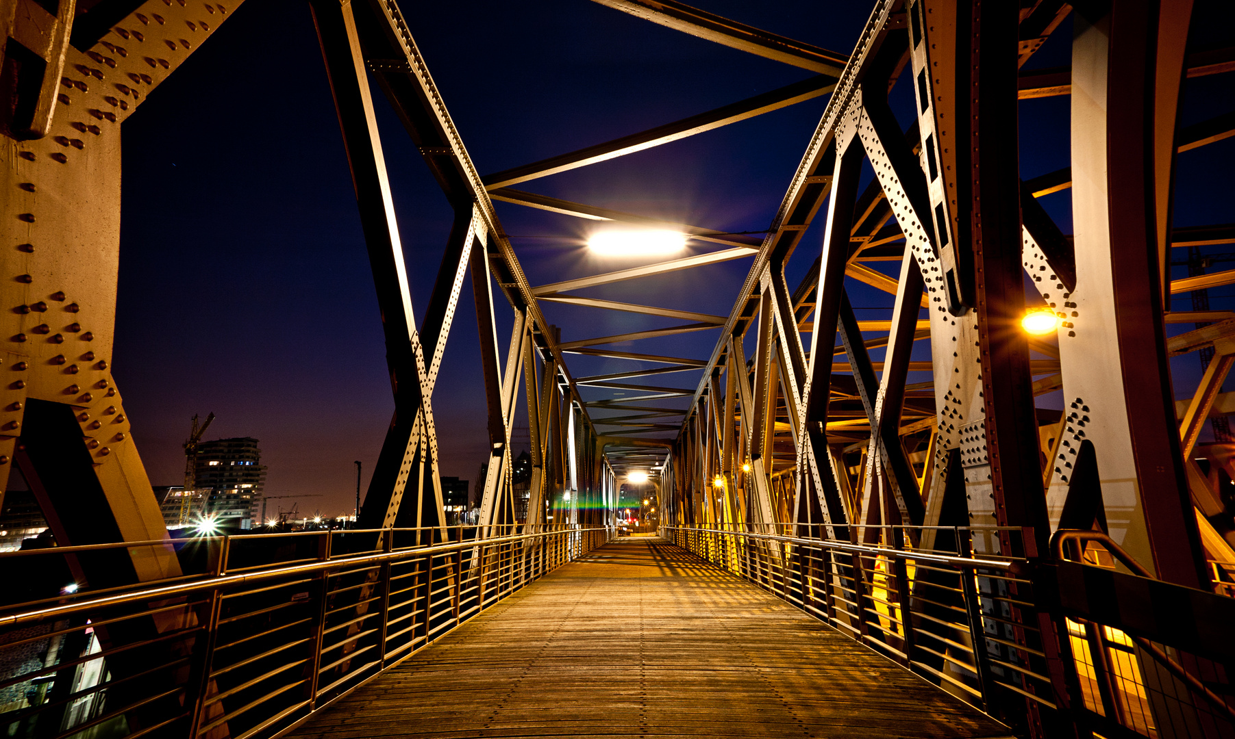 Brücke in der Speicherstadt