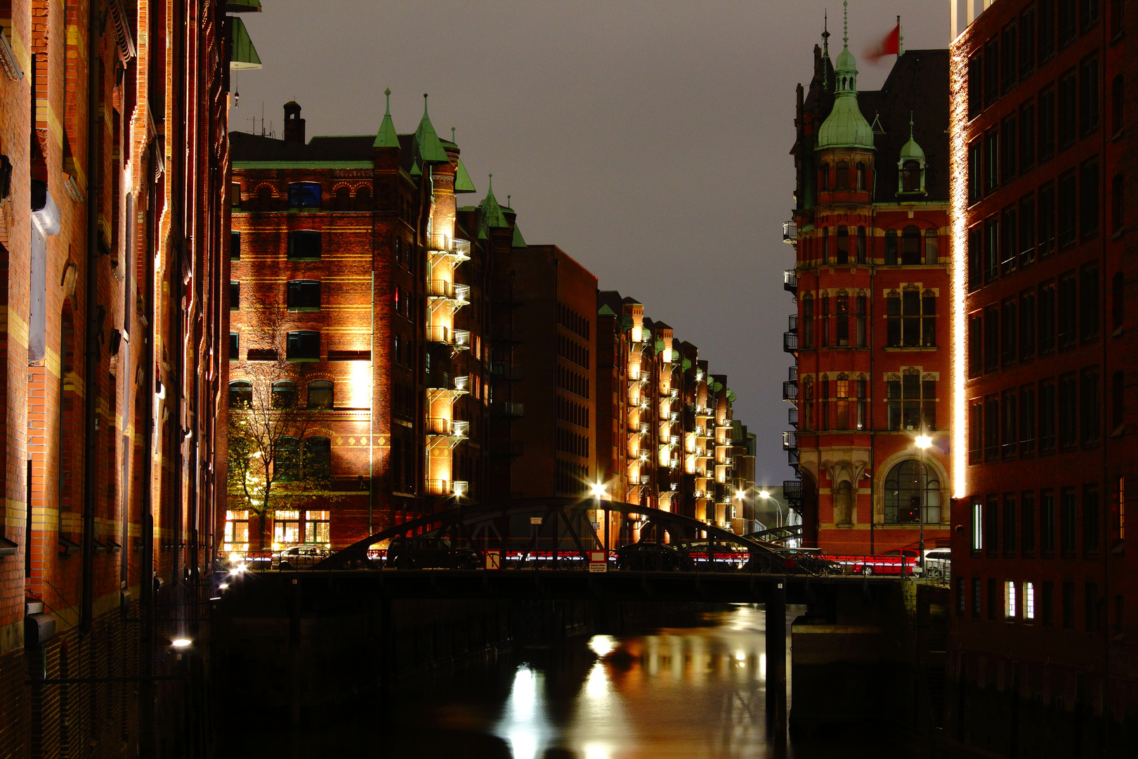 Brücke in der Speicherstadt