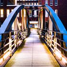 Brücke in der Speicherstadt