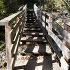 Brücke in die Mühlauer Klamm