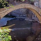 Brücke in Dolceaqua Ligurien