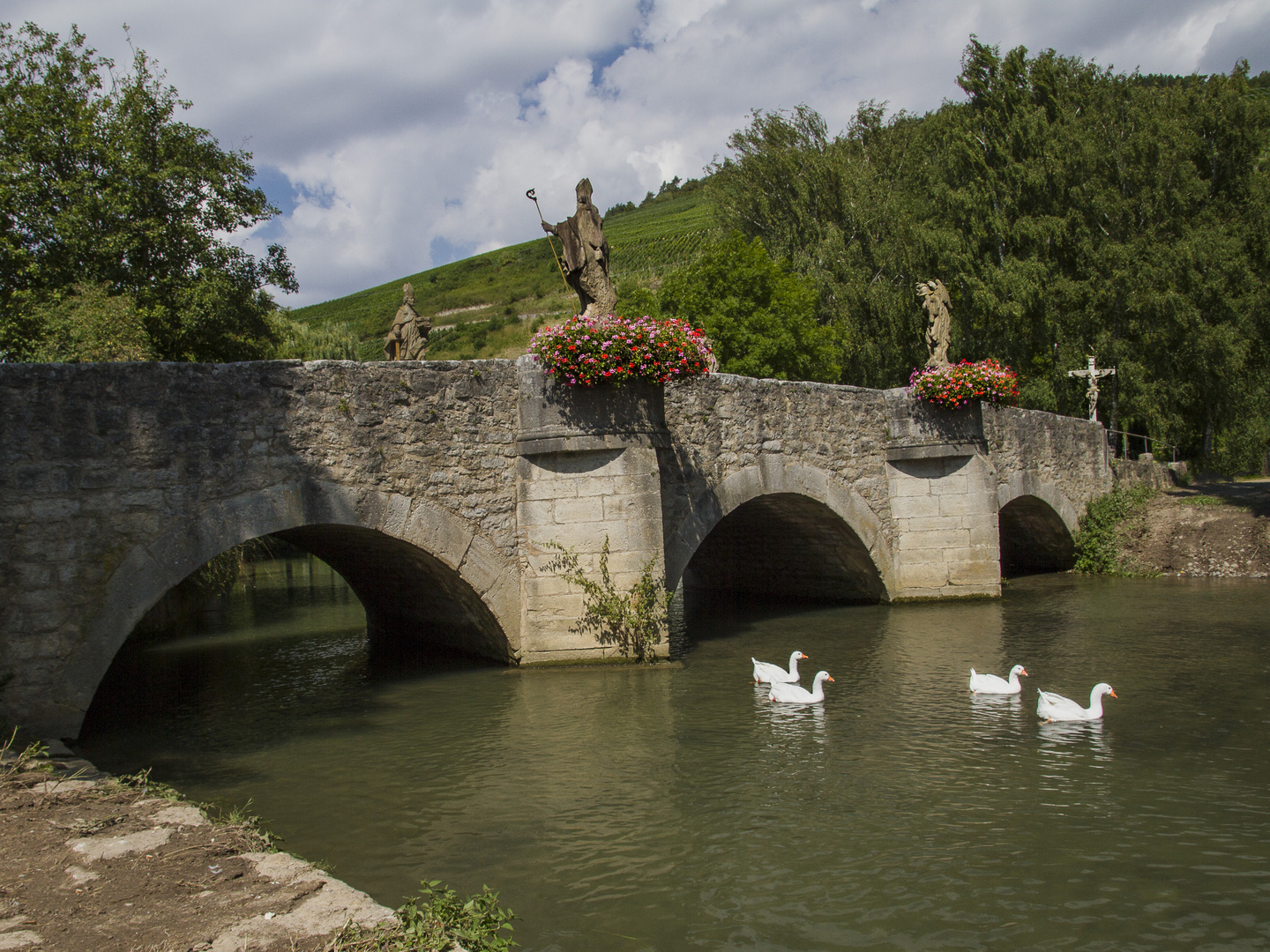 Brücke in Gerlachsheim bei Tauberbischofsheim