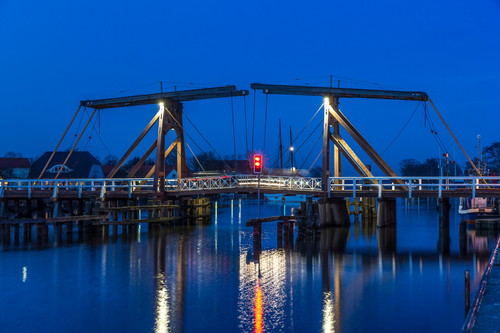 Brücke in Greifswald-Wieck am Ryck