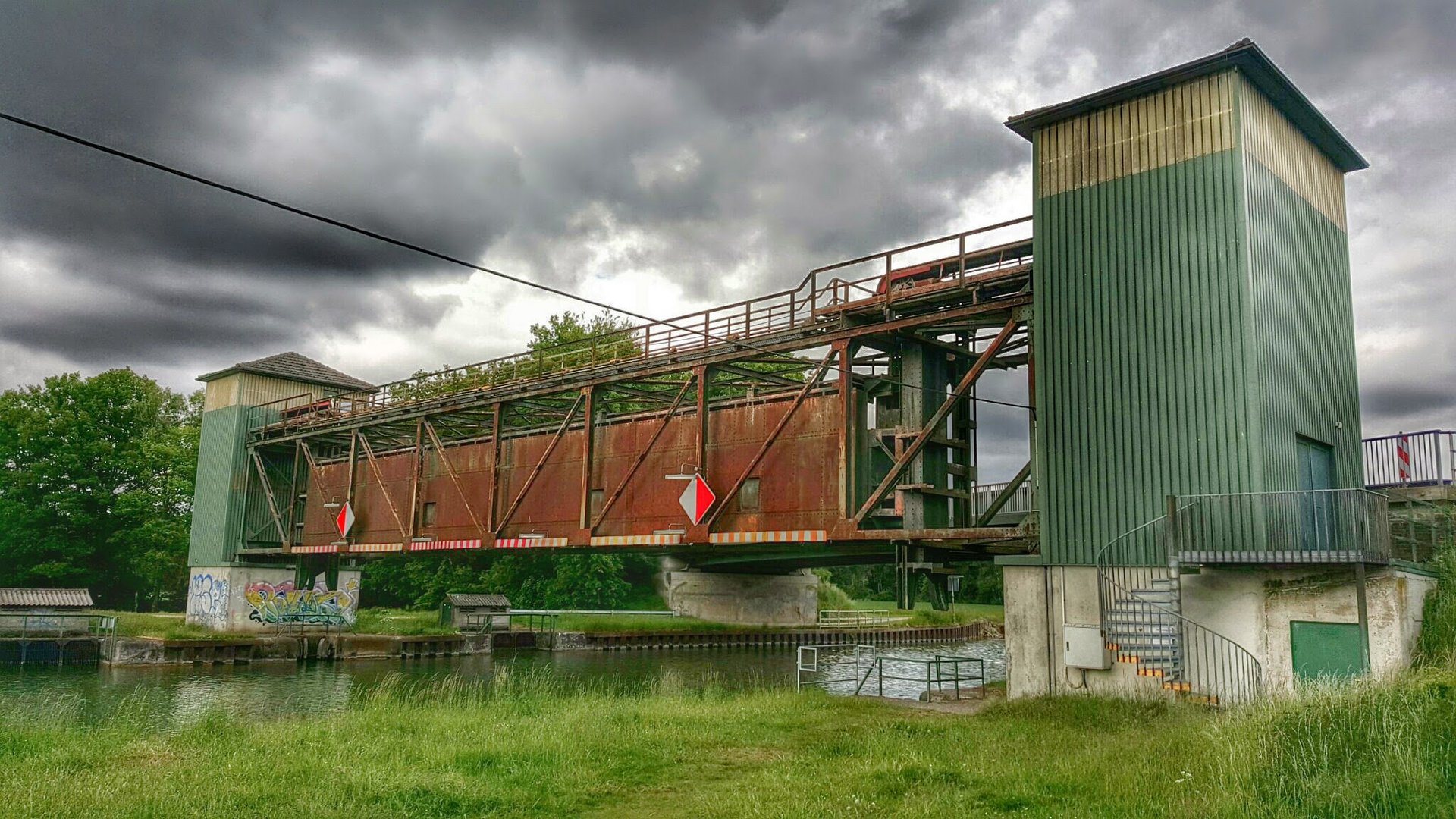 Brücke in Greven über Dortmunder-Ems-Kanal